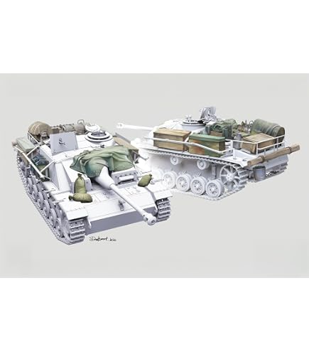 Amazon.com: TAKOM 2188 1/35 Soviet Heavy Tank Object 279 with NBC